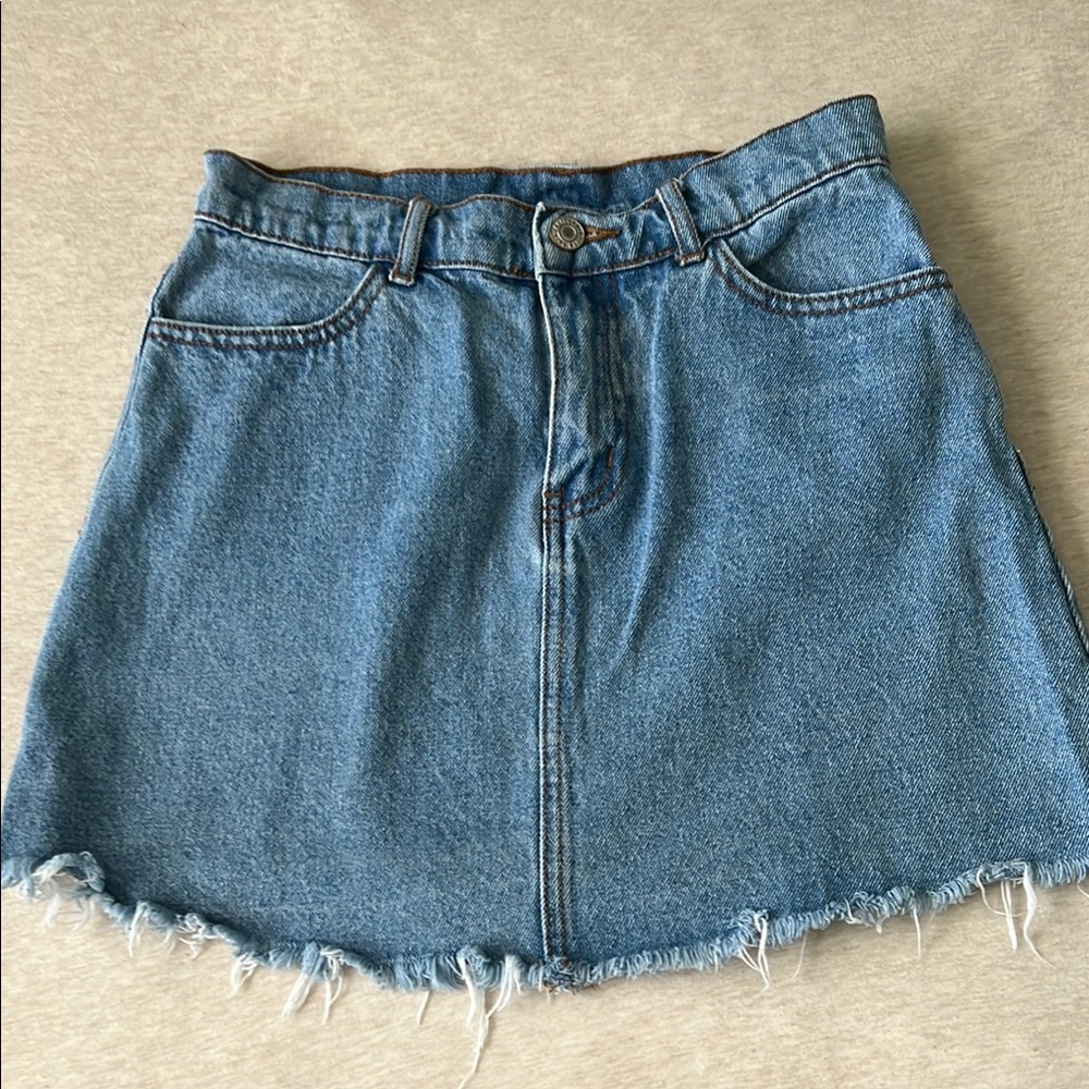 Denim Mini Skirt John Galt